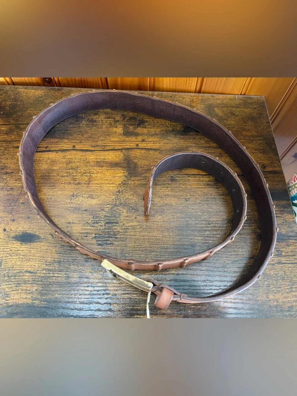 Dolce & Gabbana Leather Vintage Belt